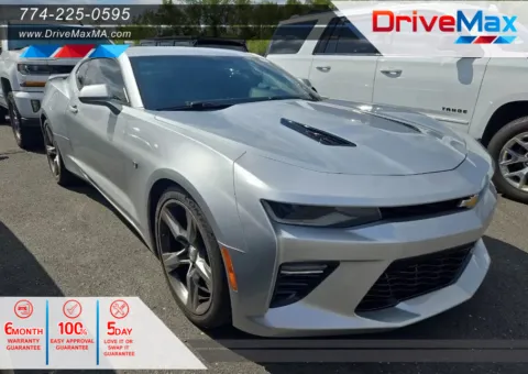 Silver 2017 Chevrolet Camaro SS Coupe 2D for sale in West Bridgewater, MA