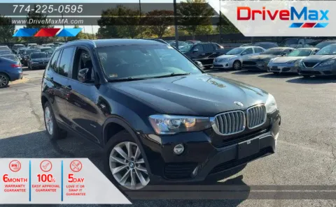 Black 2017 BMW X3 xDrive28i Sport Utility 4D for sale in West Bridgewater, MA