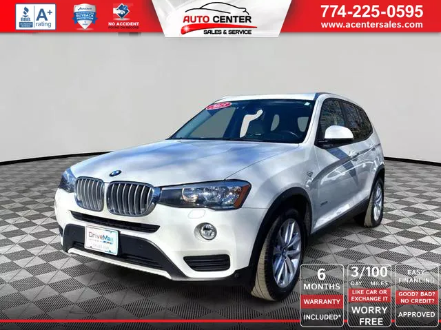 2015 BMW X3 xDrive28i Sport Utility 4D for sale in West Bridgewater, MA