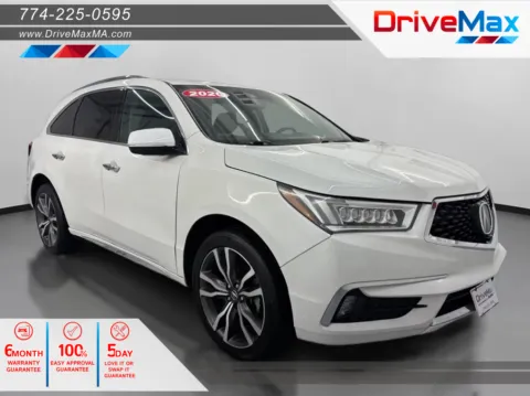 White 2020 Acura MDX SH-AWD w/Advance Pkg Sport Utility 4D for sale in West Bridgewater, MA