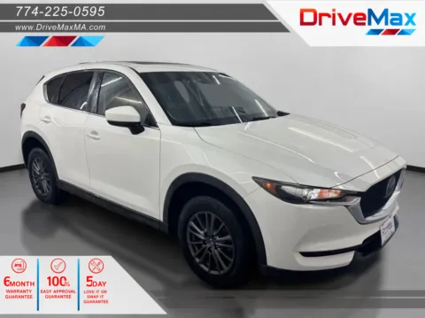 White 2020 MAZDA CX-5 Touring Sport Utility 4D for sale in West Bridgewater, MA