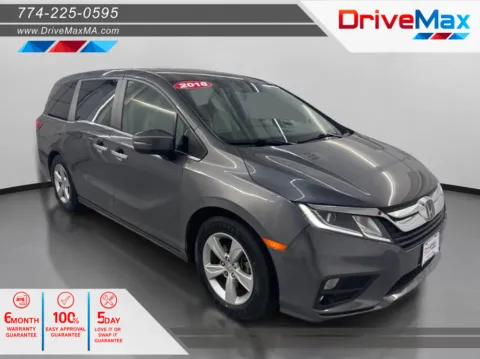 Gray 2018 Honda Odyssey EX-L Minivan 4D for sale in West Bridgewater, MA