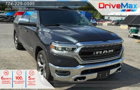 Gray 2019 Ram 1500 Crew Cab Limited Pickup 4D 6 1/3 ft for sale in West Bridgewater, MA