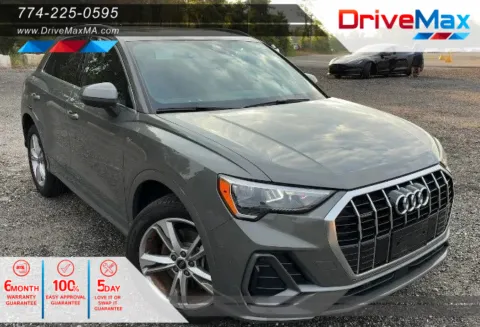 Gray 2021 Audi Q3 45 TFSI S line Premium Sport Utility 4D for sale in West Bridgewater, MA