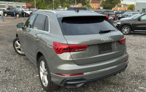 Photos of 2021 Audi Q3 45 TFSI S line Premium Sport Utility 4D for sale in West Bridgewater, MA at DriveMax (Auto Center Sales and Service)
