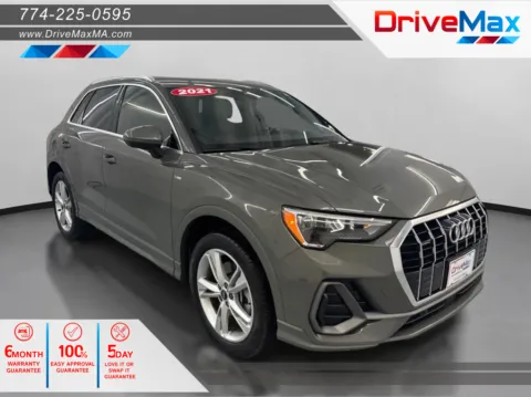 Gray 2021 Audi Q3 45 TFSI S line Premium Sport Utility 4D for sale in West Bridgewater, MA