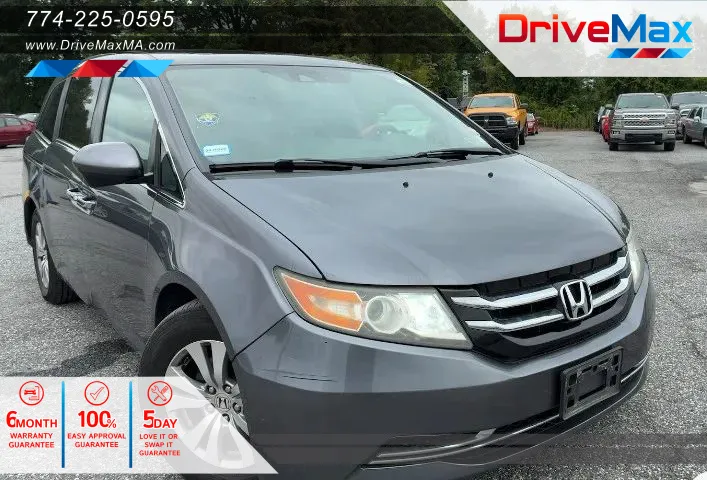 Gray 2017 Honda Odyssey EX-L Minivan 4D for sale in West Bridgewater, MA