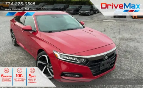 Red 2019 Honda Accord Sport Sedan 4D for sale in West Bridgewater, MA