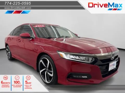 Red 2019 Honda Accord Sport Sedan 4D for sale in West Bridgewater, MA