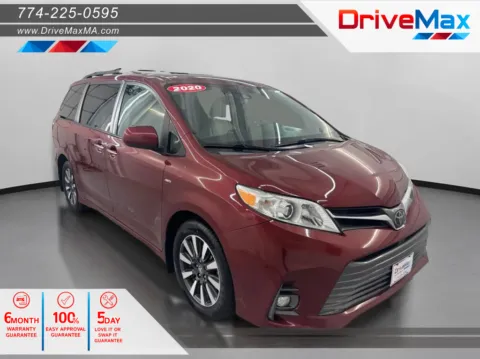 Red 2020 Toyota Sienna XLE Minivan 4D for sale in West Bridgewater, MA