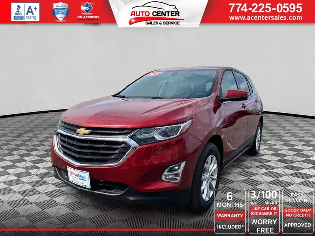 2018 Chevrolet Equinox LT Sport Utility 4D for sale in West Bridgewater, MA