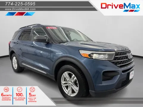 Beige 2020 Ford Explorer XLT Sport Utility 4D for sale in West Bridgewater, MA