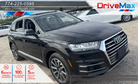 Black 2018 Audi Q7 3.0T Premium Plus Sport Utility 4D for sale in West Bridgewater, MA