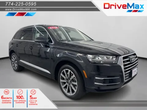 Black 2018 Audi Q7 3.0T Premium Plus Sport Utility 4D for sale in West Bridgewater, MA