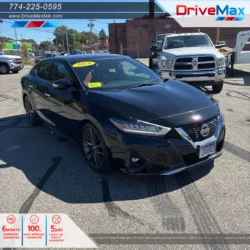 Black 2019 Nissan Maxima Platinum Sedan 4D for sale in West Bridgewater, MA