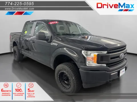 Black 2018 Ford F-150 SuperCrew Cab XL Pickup 4D 5 1/2 ft for sale in West Bridgewater, MA