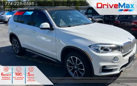 White 2018 BMW X5 xDrive35i Sport Utility 4D for sale in West Bridgewater, MA