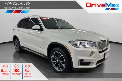 White 2018 BMW X5 xDrive35i Sport Utility 4D for sale in West Bridgewater, MA