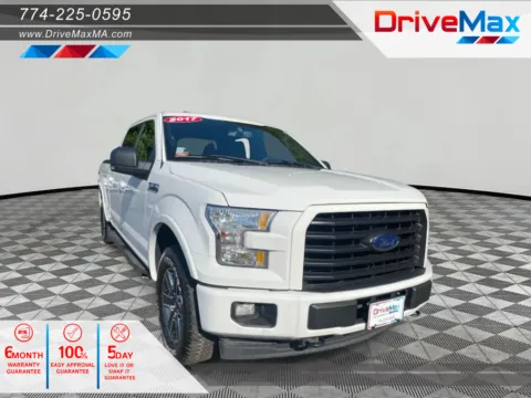 White 2017 Ford F-150 SuperCrew Cab XLT Pickup 4D 5 1/2 ft for sale in West Bridgewater, MA