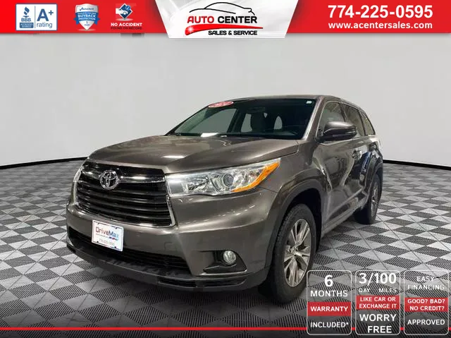 2014 Toyota Highlander LE Plus Sport Utility 4D for sale in West Bridgewater, MA