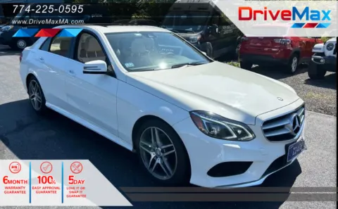 White 2016 Mercedes-Benz E-Class E 350 4MATIC Sedan 4D for sale in West Bridgewater, MA
