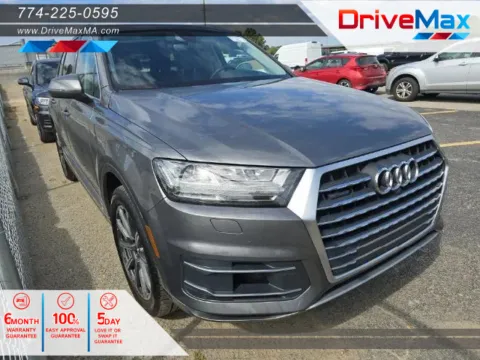 Gray 2017 Audi Q7 3.0T Prestige Sport Utility 4D for sale in West Bridgewater, MA
