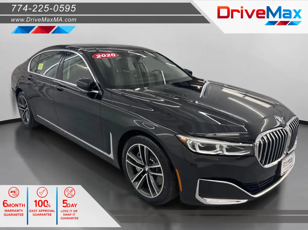 Black 2020 BMW 7 Series 750i xDrive Sedan 4D for sale in West Bridgewater, MA