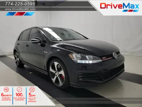 Black 2019 Volkswagen Golf GTI SE Hatchback Sedan 4D for sale in West Bridgewater, MA