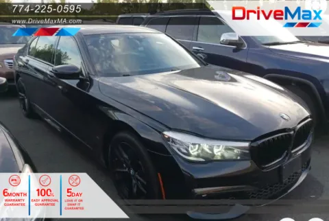 Black 2019 BMW 7 Series 740i xDrive Sedan 4D for sale in West Bridgewater, MA