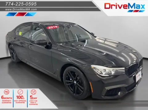 Black 2019 BMW 7 Series 740i xDrive Sedan 4D for sale in West Bridgewater, MA