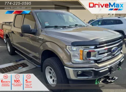 Gray 2018 Ford F-150 SuperCrew Cab XLT Pickup 4D 5 1/2 ft for sale in West Bridgewater, MA