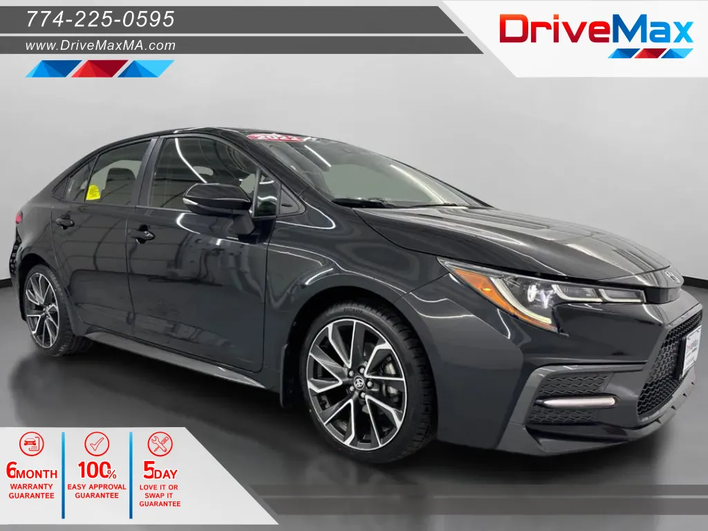 Black 2022 Toyota Corolla SE Sedan 4D for sale in West Bridgewater, MA