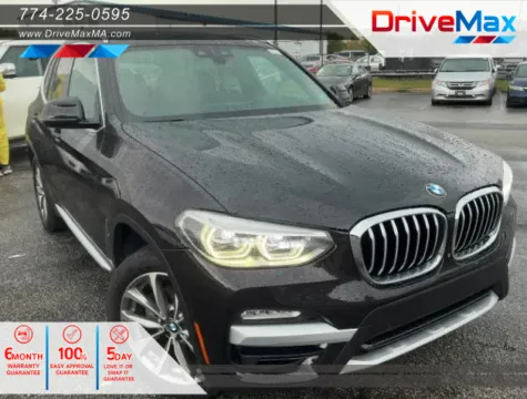 Black 2019 BMW X3 xDrive30i Sport Utility 4D for sale in West Bridgewater, MA