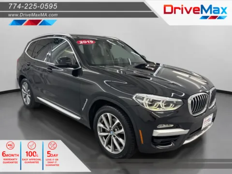Black 2019 BMW X3 xDrive30i Sport Utility 4D for sale in West Bridgewater, MA