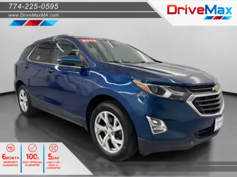 Blue 2019 Chevrolet Equinox LT Sport Utility 4D for sale in West Bridgewater, MA