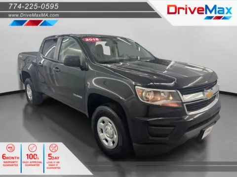 Black 2018 Chevrolet Colorado Crew Cab Work Truck Pickup 4D 5 ft for sale in West Bridgewater, MA