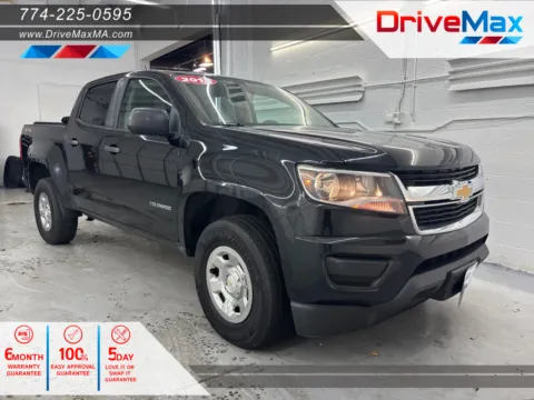Black 2018 Chevrolet Colorado Crew Cab Work Truck Pickup 4D 5 ft for sale in West Bridgewater, MA