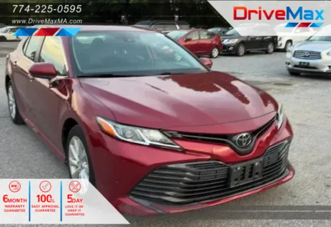 Red 2019 Toyota Camry LE Sedan 4D for sale in West Bridgewater, MA