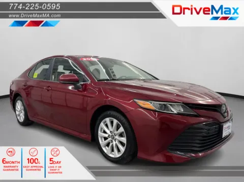 Red 2019 Toyota Camry LE Sedan 4D for sale in West Bridgewater, MA