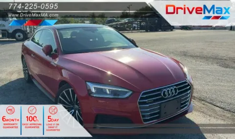 Red 2018 Audi A5 Prestige Coupe 2D for sale in West Bridgewater, MA