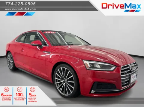 Red 2018 Audi A5 Prestige Coupe 2D for sale in West Bridgewater, MA