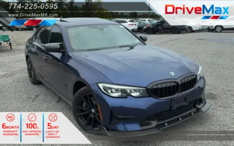 Blue 2020 BMW 3 Series 330i xDrive Sedan 4D for sale in West Bridgewater, MA