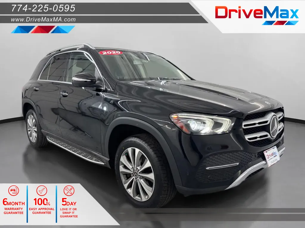 Black 2020 Mercedes-Benz GLE 350 4MATIC Sport Utility 4D for sale in West Bridgewater, MA