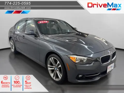 Gray 2016 BMW 3 Series 328i xDrive Sedan 4D for sale in West Bridgewater, MA
