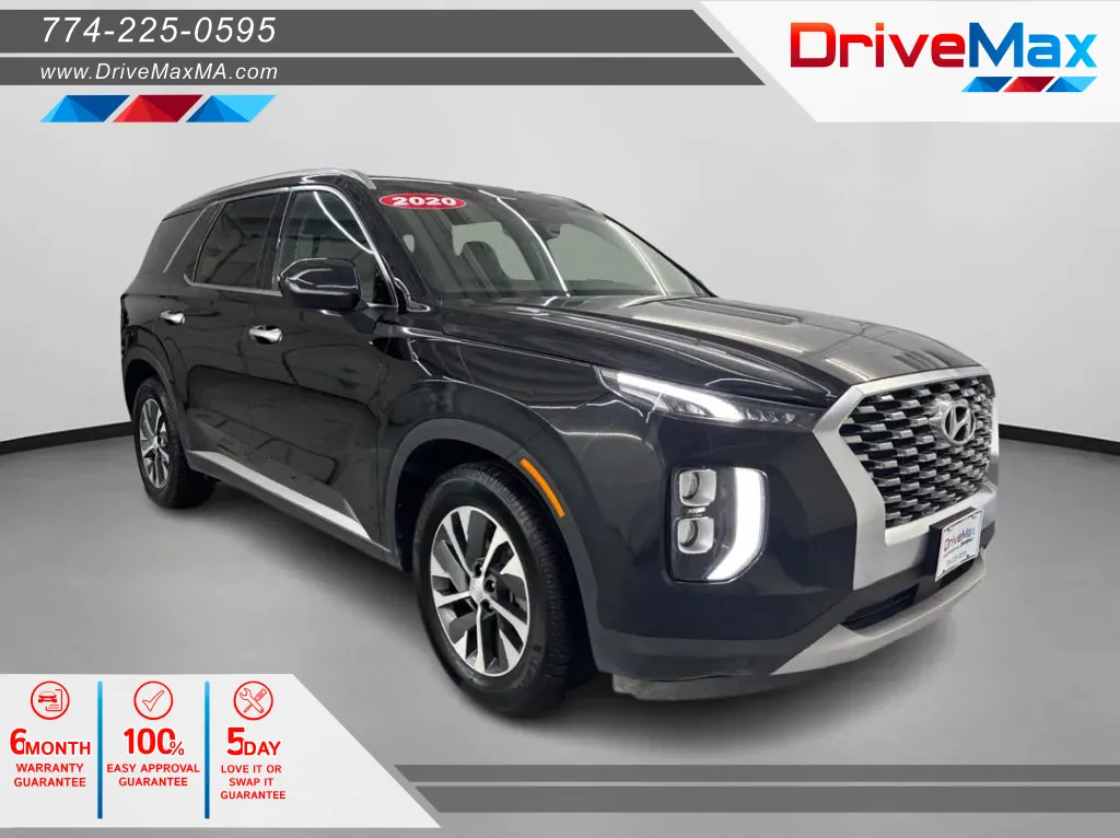 Black 2020 Hyundai Palisade SEL Sport Utility 4D for sale in West Bridgewater, MA