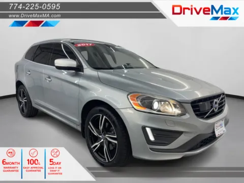 Silver 2017 Volvo XC60 T6 R-Design Sport Utility 4D for sale in West Bridgewater, MA