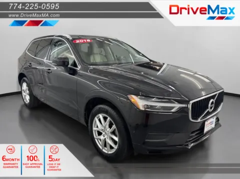 Black 2018 Volvo XC60 T5 Momentum Sport Utility 4D for sale in West Bridgewater, MA