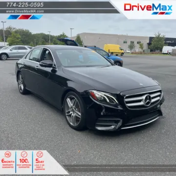 Black 2019 Mercedes-Benz E-Class E 450 4MATIC Sedan 4D for sale in West Bridgewater, MA