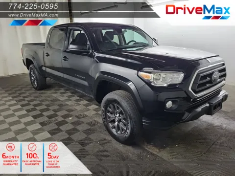 Black 2023 Toyota Tacoma Double Cab SR5 Pickup 4D 6 ft for sale in West Bridgewater, MA
