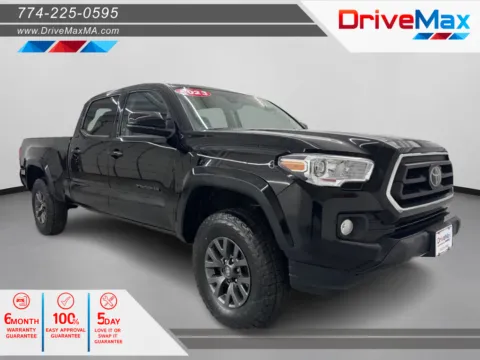 Black 2023 Toyota Tacoma Double Cab SR5 Pickup 4D 6 ft for sale in West Bridgewater, MA